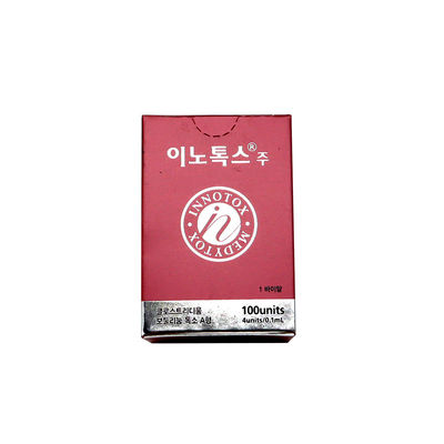 50IU 100U 150UI 200U Allergan Botox Innotox Botulax Nabota Rentox Meditoxin