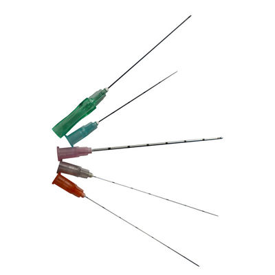 Beauty Micro Cannula Blunt Tip Needles 14g 15g 16g 18g 22g 38mm 50mm 60mm 70mm