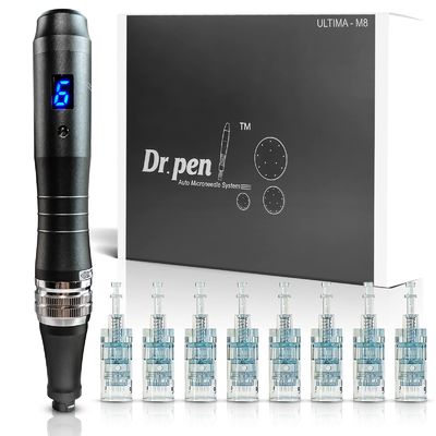 Dr. Pen Ultima M8 Professional Microneedling Dermapen USB Rechargeable 5pcs 32Pin Cartridge Needle
