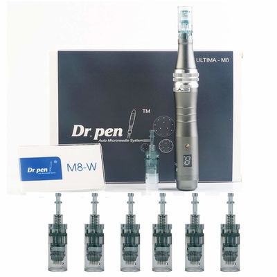 Dr. Pen Ultima M8 Professional Microneedling Dermapen USB Rechargeable 5pcs 32Pin Cartridge Needle