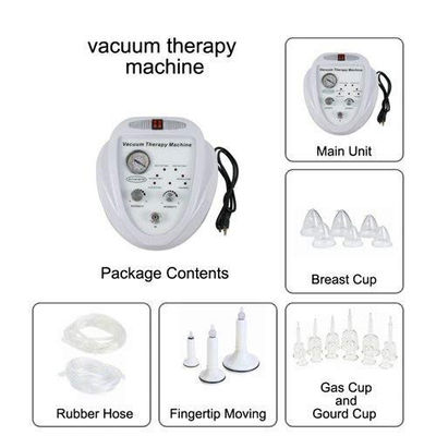 Vacuum Suction Butt Lifting Cups Pump Therapy Breast Enlargement Machine