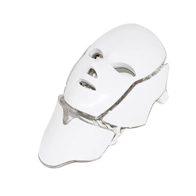 Beauty 7 Color LED Facial Mask Photon Light Skin Rejuvenation Facial Skin Care LED Light Mask With Neck