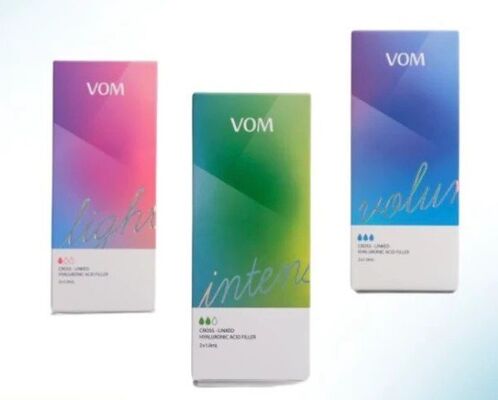 Vom Ha Filler Dermal Filler Skin Reduce Wrinkles Facial Hyaluronic Acid 2 Syringes Dermal Fillers Chaeum Vom Cross-Linked Hyaluronic Acid Vom