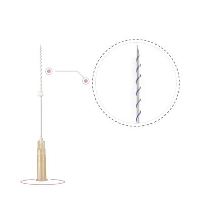 korea cog lift absorbable suture pdo mono tornado screw fio silhouet thread lisos wire sharp needle 29g 31g 30gx13mm