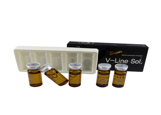 V Line Lipolysis Fat Dissolving Injections Chin 5ml X 5 Vails