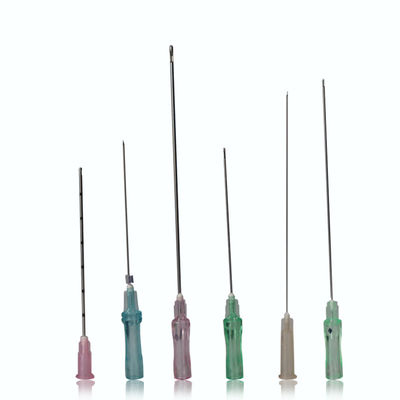 Flexible Dermal Filler Micro Cannula Needle SUS304 25mm To 70mm