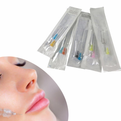 Wholesale Stainless Steel Dermal Filler Facial Filling 22g 23G 25g 38mm 50mm Flexible Fine Blunt Micro Tip Cannula Needl
