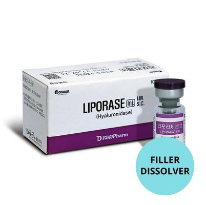 1500 IU Hyaluronic Acid Dermal Fillers 3ml Hyaluronidase Liporase