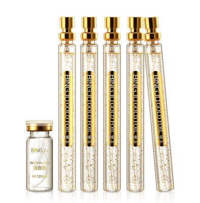 Golden Collagen Thread Face Care Firming Lifting Serum 24K Gold Protein Peptide Thread