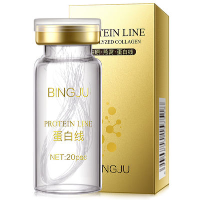 Golden Collagen Thread Face Care Firming Lifting Serum 24K Gold Protein Peptide Thread