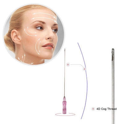 Polidioxanona Fio De Sutura Cannula Cog Barbed Thread cog 2-1 3-1 4-1 5-1 3D 4D Lift Hilos Pdo thread lifting