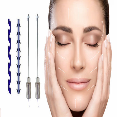 Mono Screw Press Fishbone Cog 3D 4D 6D  8D PDO PCL PLLA Threads Face Lift