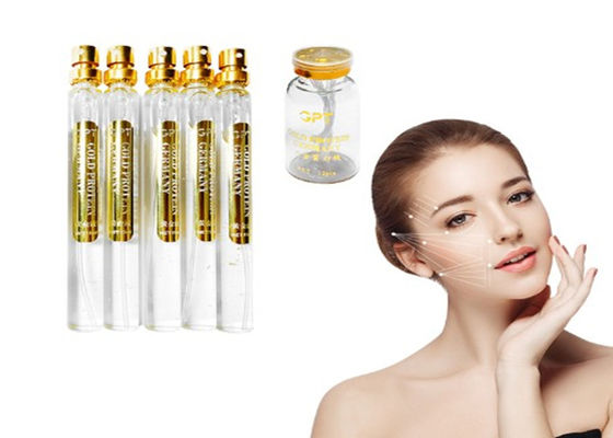 Golden Collagen Thread Face Care Firming Lifting Serum 24K Gold Protein Peptide Thread