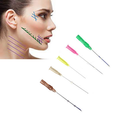 Pdo Pcl Plla Threads Mono Blunt W 30g13mm25mm for Under Eye Bag Eyebrow Fox Eyes Lifting Thread Fishbone Molding Cog