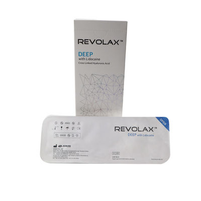24mg/ML Hyaluronic Acid Dermal Filler Revolax Deep Fine Sub-Q 1 X 1.1ml