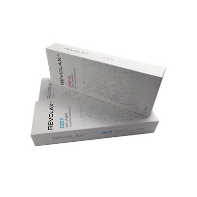 High Purity Hyaluronic Acid Dermal Filler Revolax 1.1ml Deep Sub-Q For Lips