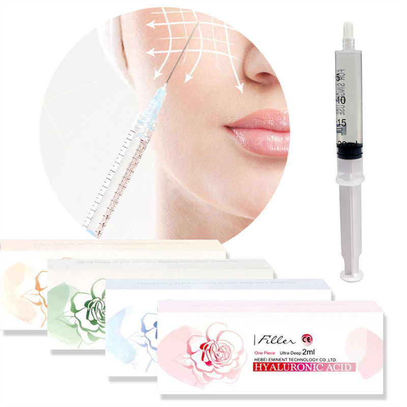 Dermal Filler 1ml 2ml 3ml 5ml 10ml 20ml 50ml HA Filler Hyaluronic Acid Injection wrinkels