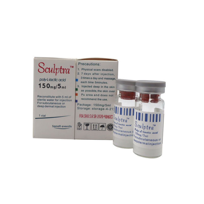 150mg powder PLLA poly-l-lactic acid 1vials x5ml demal filler anti-aging sculpta