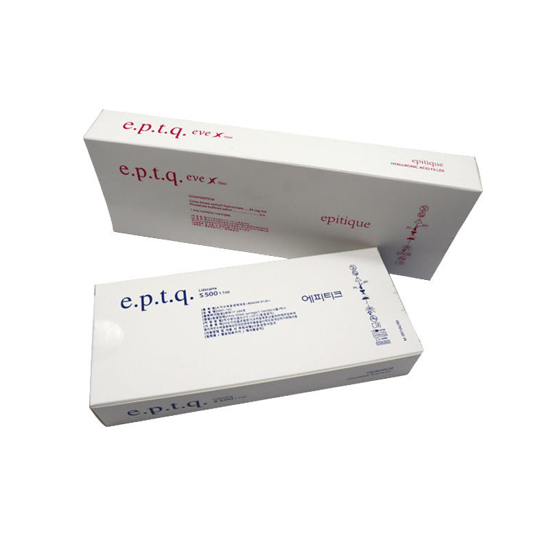 e.p.t.q. s 500 Hyaluronic Acid Dermal Filler 1ml Eptq  E. P. T. Q eve Epitique S100 S300
