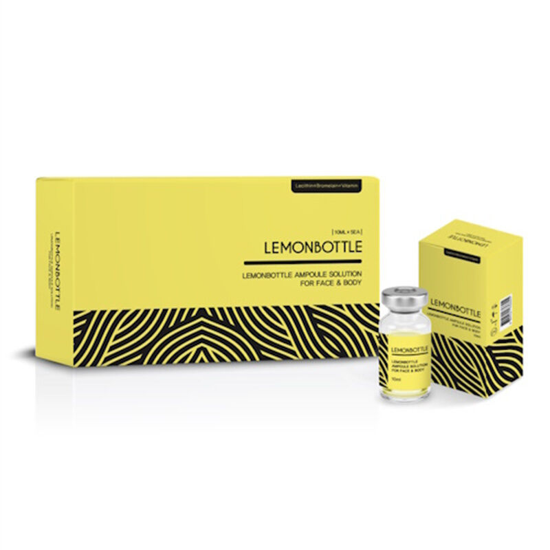 Korea Fat Solution Lemon Bottle 10ml*5 Fat Dissolving