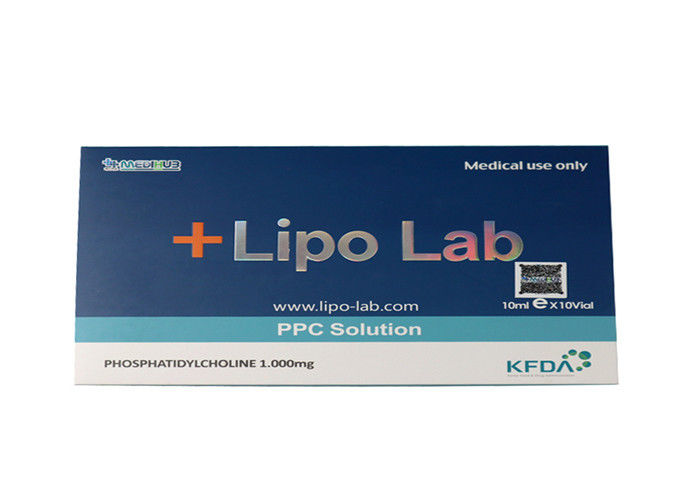 Lipo Lab Ppcs Solution Loss 8Ml x 10Vails Fat Dissolving Slimming Injection Lipo Lab