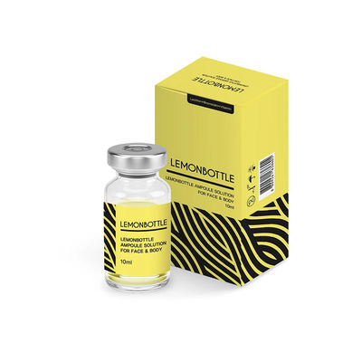 Ampoule Solution Fat Dissolving Injections 5 Vials X 10ml Lemon Bottle For Weight Loss Injections