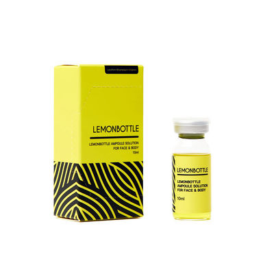 Ampoule Solution Fat Dissolving Injections 5 Vials X 10ml Lemon Bottle For Weight Loss Injections
